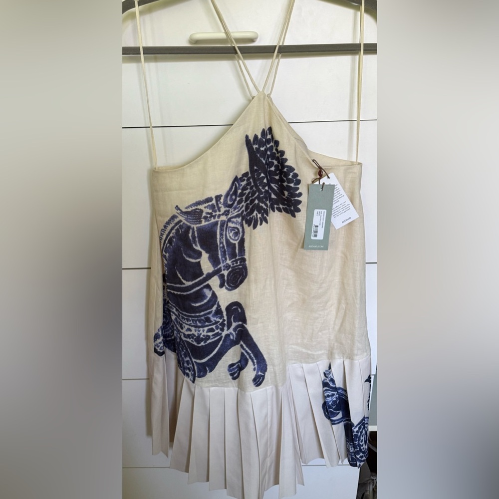 Alemais The Rider Pleated Hem Dress NWT - Picture 4 of 6